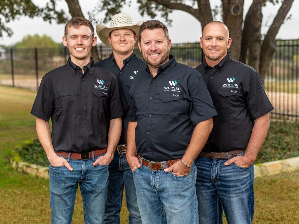 The Team and roofers of Whitish Roofing | Construction in Temple and Belton TX